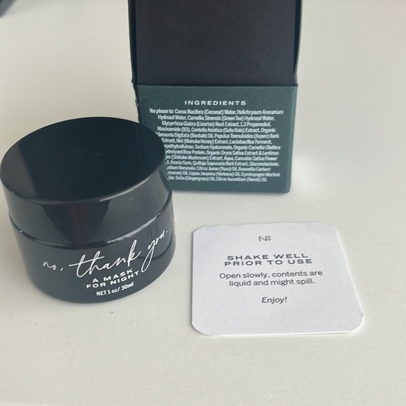 NIB No Thank You A Mask For Night - Picture 5 of 5